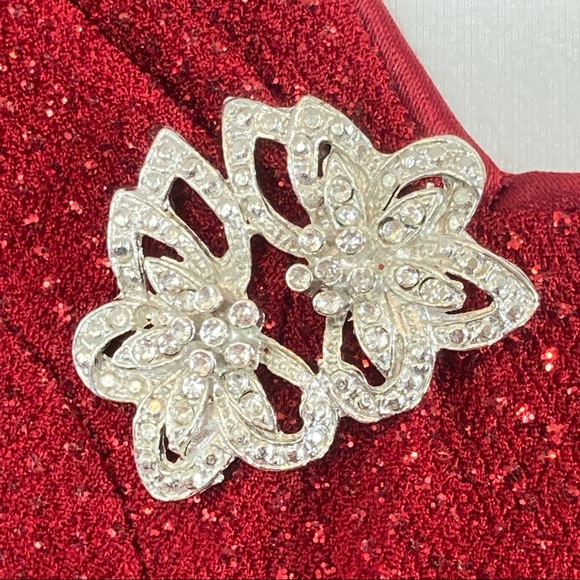 Gorgeous Vintage Patra Sleeveless A-Line Long Evening Cocktail Dress Size 12 - Picture 4 of 10